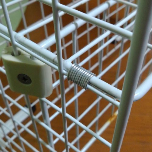 連結部品とアルミ線